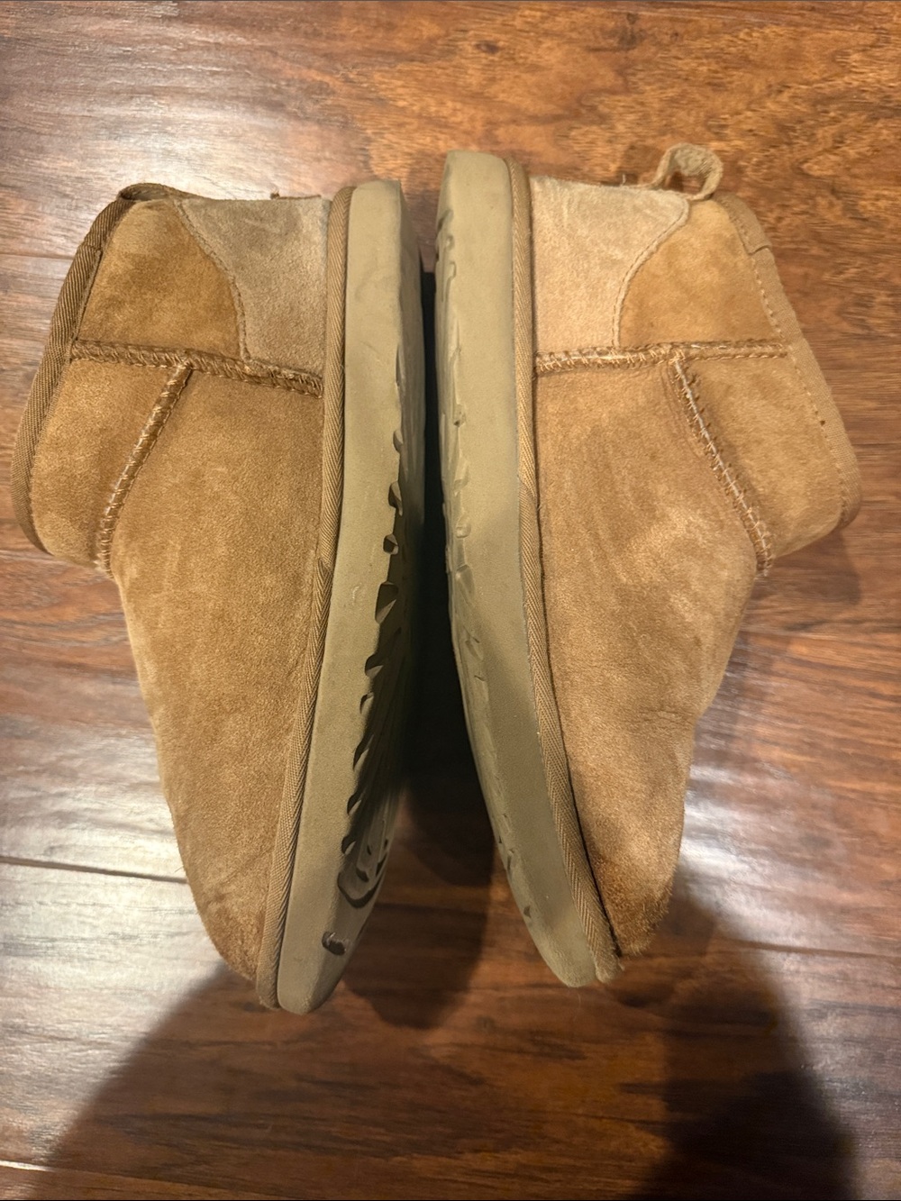 UGG Chestnut Suede Short Booties - Tan - Picture 2 of 5